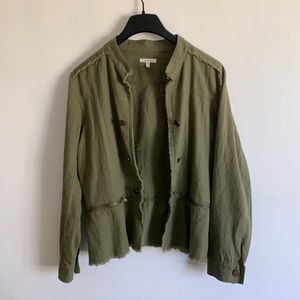 Chic Military Green Jacket
